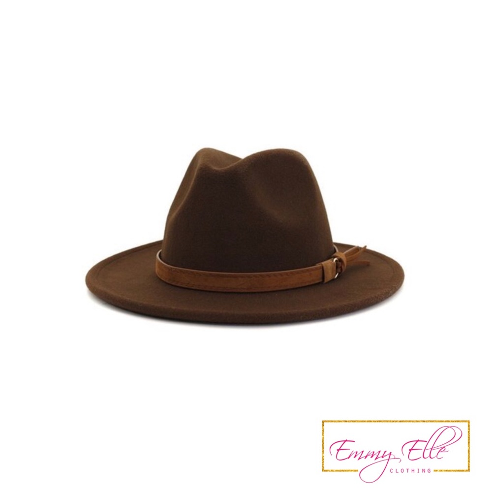 FiFi Fedora-Chocolate